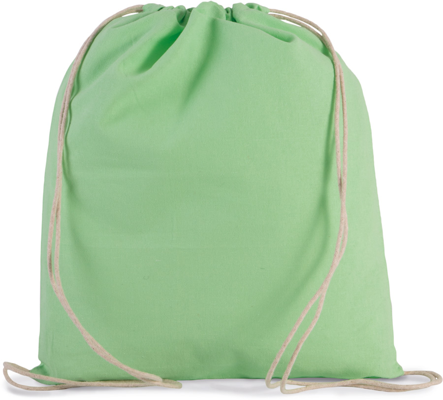 KI0147 Organic Cotton Small Drawstring Bag