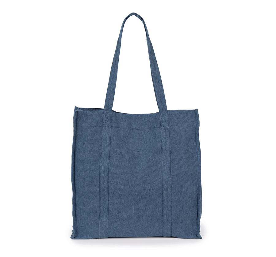 KI5207 Hand-Woven Canvas Shopping Bag